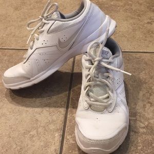 White Nike Tennis Shoes